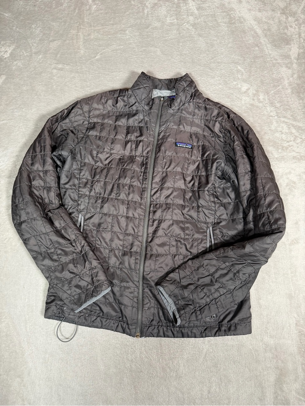 Patagonia Quilted Puffer Jacket - Charcoal Black